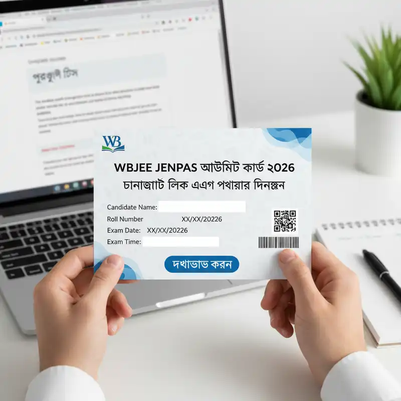 WBJEE JENPAS Admit Card 2026 Download