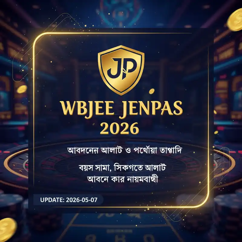 WBJEE JENPAS Eligibility and Application 2026